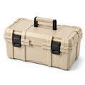 Cassetta degli attrezzi in plastica ABS beige 45x25x20 cm